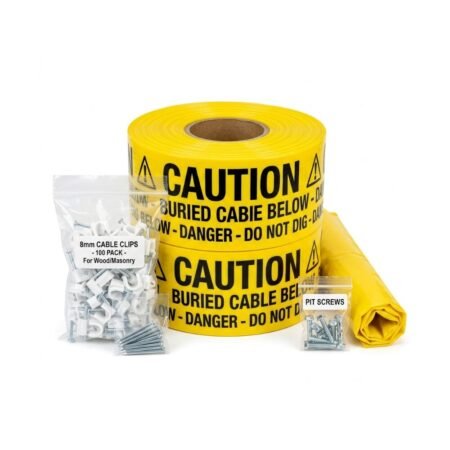 Underground Caution Warning Tape (100 pcs / pack)